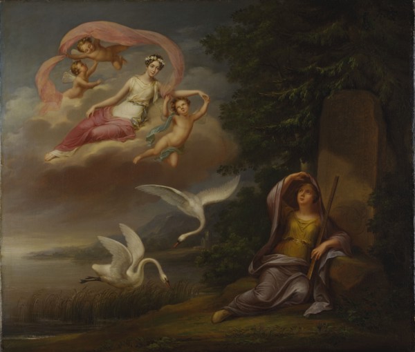 Allegory of Crown Princess Josefina's arrival in Sweden, 1823. Creator: Fredric Westin.