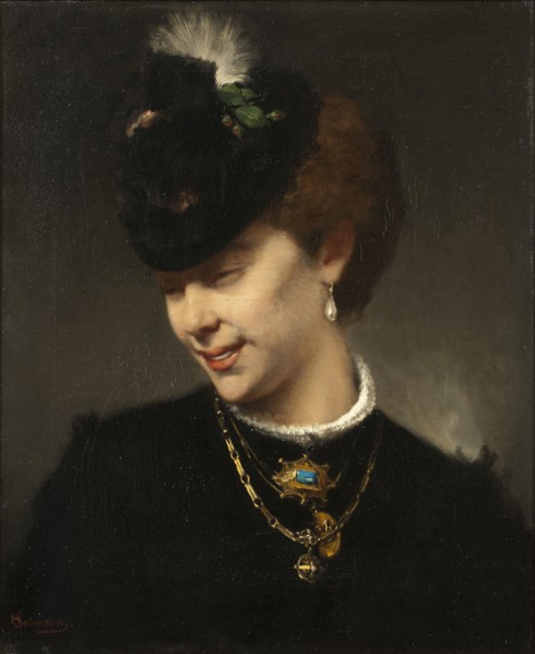 A Parisian Lady. Creator: Hugo Salmson.