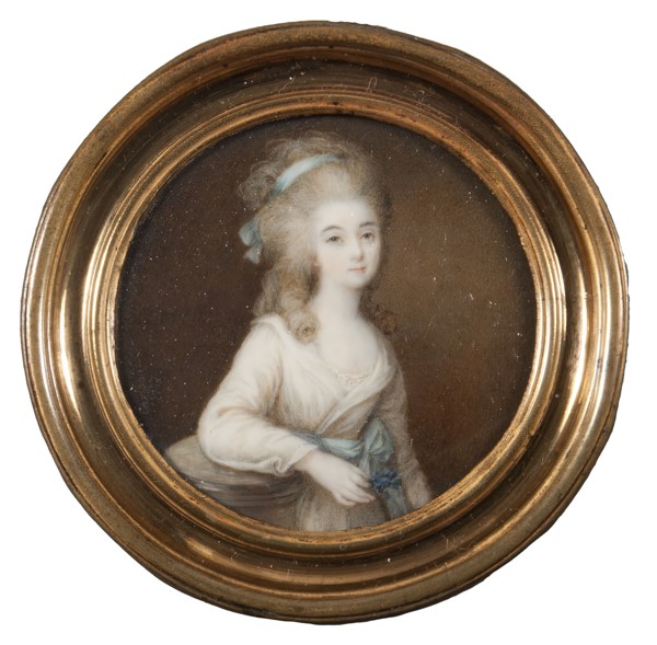 Anne Flore Millet, 1749-1826, g de Brehan, Marchioness, 1777. Creator: Ignace Jean Victor Campana.