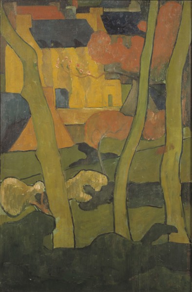 Decorative Landscape I. Creator: Jan Verkade.