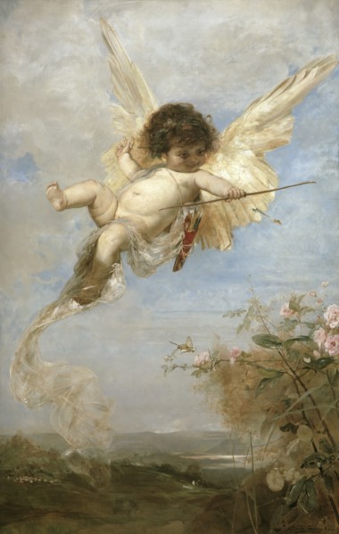 Cupid, 1878. Creator: Julius Kronberg.