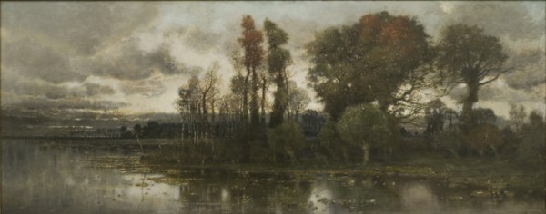 Autumn Landscape near Pavia. Creator: Karl Heffner.