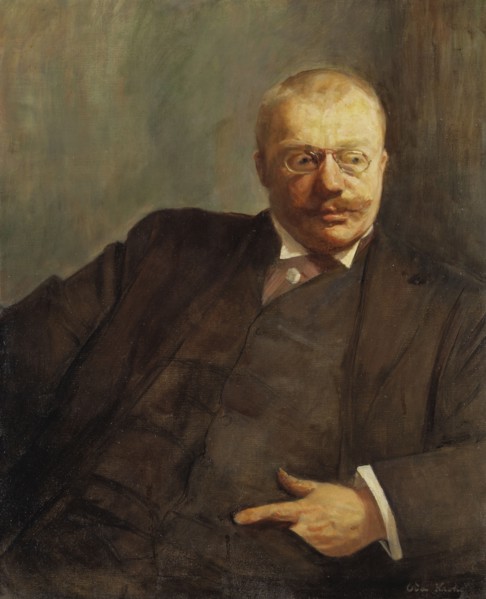 Gunnar Heiberg, the Author, 1900. Creator: Oda Krohg.