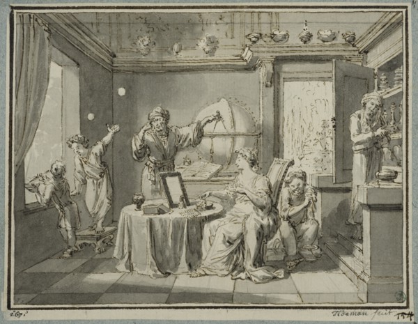 Allegory of vanity. Creator: Philip Tideman.