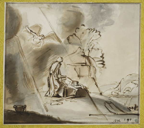 Abraham's sacrifice, c1635. Creator: Rembrandt Harmensz van Rijn.