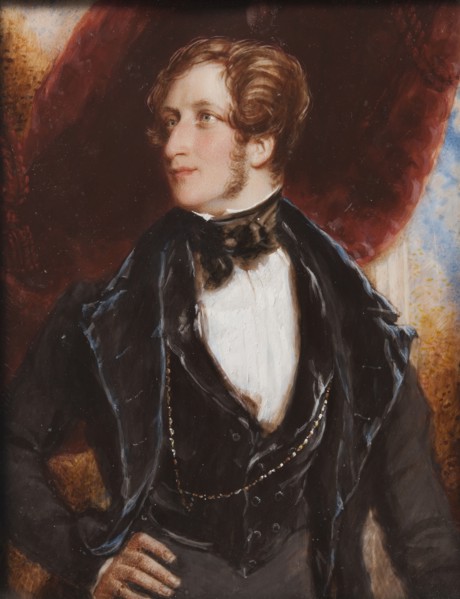 Frederick William Robert Stewart, 4th Marquess of Londonderry, 1805-1872, 1833. Creator: Simon Jacques Rochard.