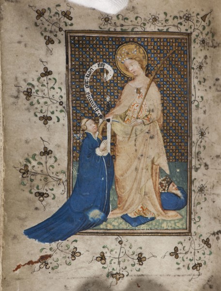 Prayer book in Dutch, c.1430. Creator: Unknown.