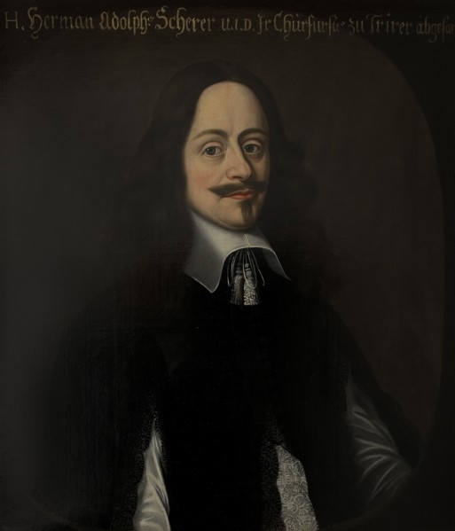 Hermann Adolf Scherger, c17th century. Creator: Anon.