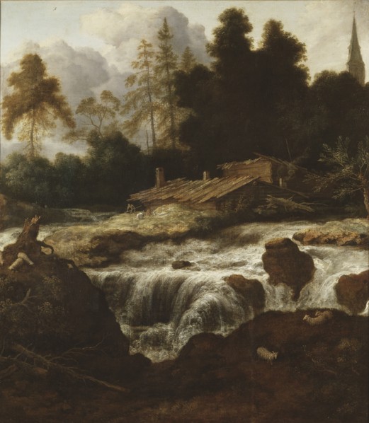 Landscape with a Waterfall. Creator: Allart van Everdingen.