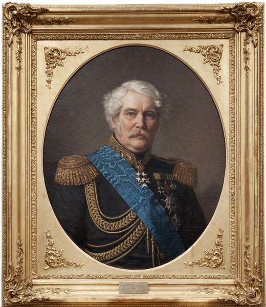 Johan Peter Lefrén, 1784-1862, 1856. Creator: Amalia Lindegren.