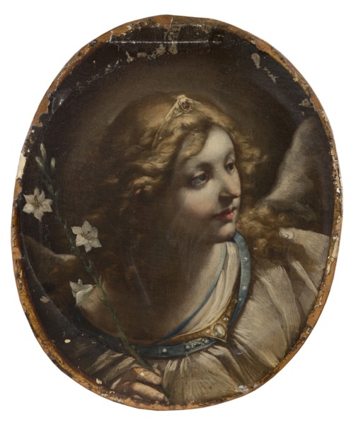 Head of the Archangel Gabriel Creator: Elisabetta Sirani.