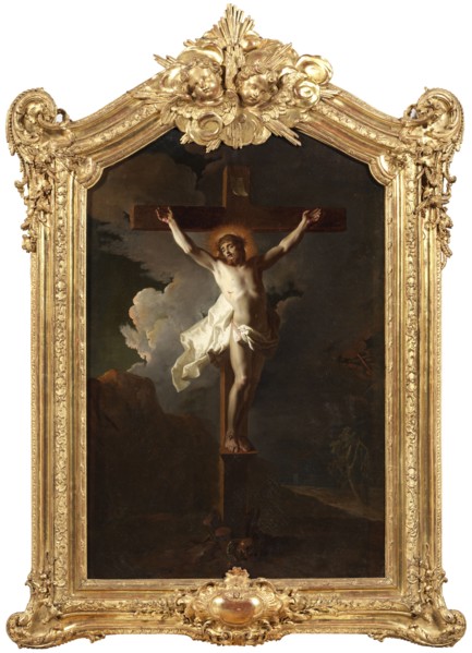 Christ on the cross, late 17th-early 18th century. Creator: Jean Ranc.