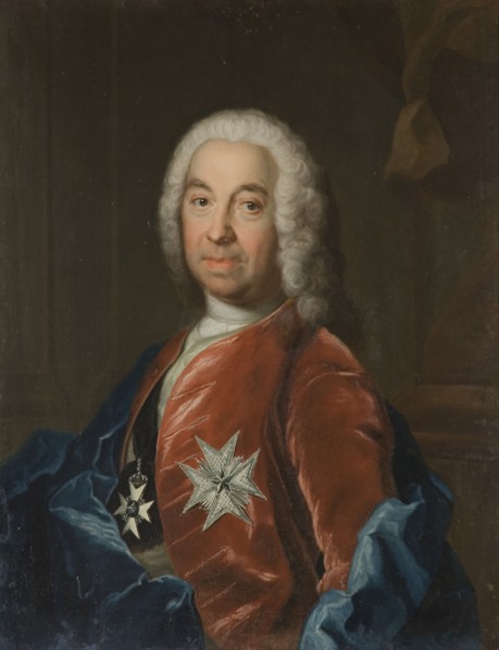 Leonard Klinckowström, 1685-1759, 1755. Creator: Johan Henrik Scheffel.