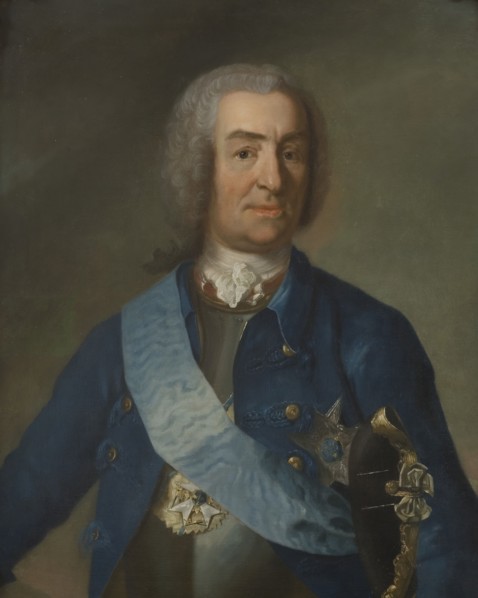 Mattias Alexander von Ungern-Sternberg, 1689-1763, baron, mid-late 18th century. Creator: Johan Henrik Scheffel.