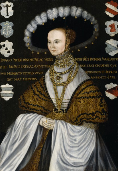 Margareta Eriksdotter Vasa, 1528. Creator: Master Hillebrandt.