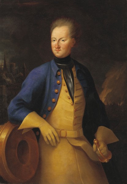 Karl XII, 1682-1718, king of Sweden, 1715. Creator: Axel Sparre.