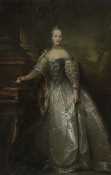 Juliane Marie, Queen of Denmark, 1762. Creator: Carl Gustaf Pilo.