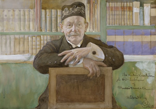 Ludvig Looström, 1848-1941, 1908. Creator: Carl Larsson.