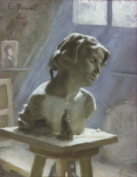 Interior of a Studio in Paris, 1886. Creator: Eva Fredrika Bonnier.