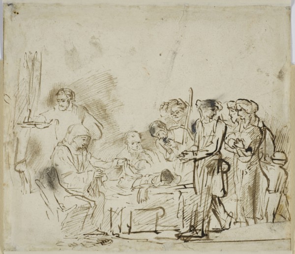 The Adoration of the Shepherds. Creator: Govaert Flinck.