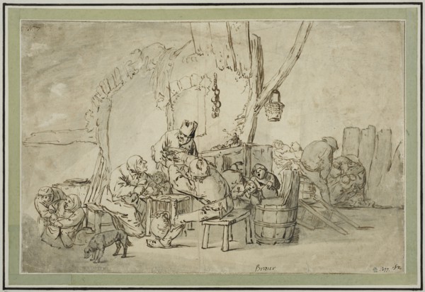 Hungry Peasants at a Meagre Meal. Creator: Unknown.