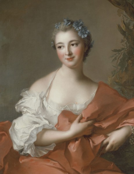 Marquise de l'Hôpital, c1740. Creator: Jean-Marc Nattier.