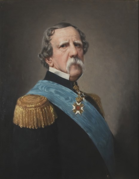 Ludvig Manderström, 1806-1873, 1870. Creator: Johan Vilhelm Gertner.