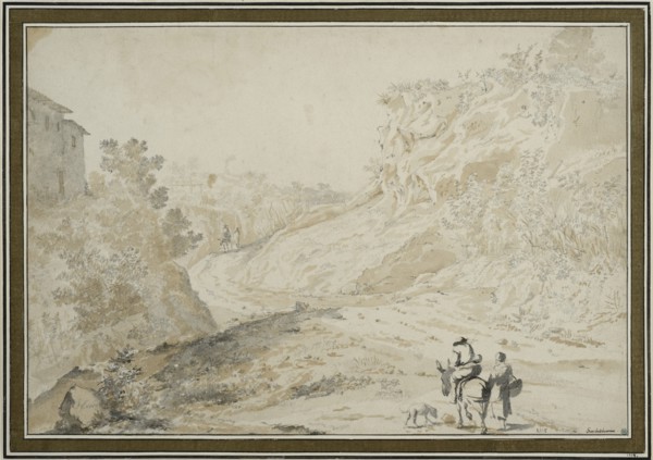 Italian landscape. Creator: Johannes Lingelbach.