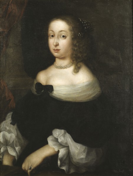 Hedvig Eleonora, 1636-1715, Queen of Sweden, Princess of Holstein-Gottorp, mid-17th century. Creator: Nicolas Vallari.