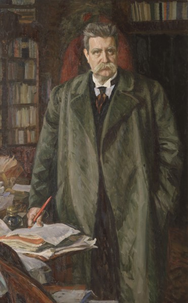 Hjalmar Branting, 1860-1925. Creator: Sven Richard Bergh.