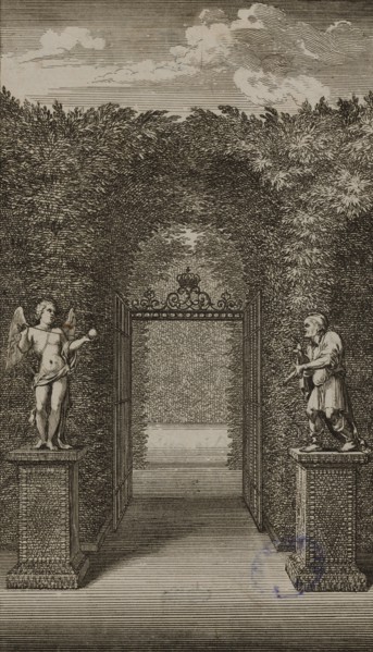 L'Entrée du Labyrinthe, 1679. Creator: Sebastien Le Clerc.
