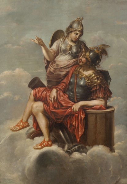 Mars and Minerva, c17th century. Creator: Unknown.