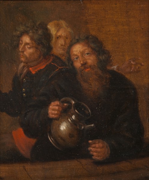 The Well-Master at Medevi and His Sons, 1850. Creator: Unknown.