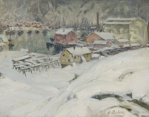 Overcast Weather. Study from North Norway. Creator: Anna Katarina Boberg.