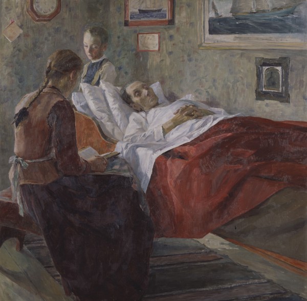 Resignation, 1895. Creator: Carl Wilhelmson.