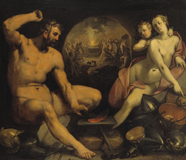 Venus and Vulcan, 1590. Creator: Cornelis Cornelisz van Haarlem.