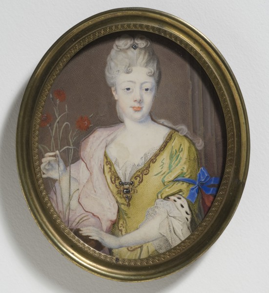 Princess Teresa Kunigunda Sobieska (1676-1730), married to Maximilian II Emanuel, Elector..., 1708. Creator: David Le Clerc.