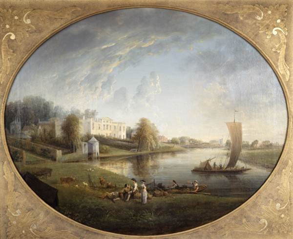 Pope House at Twickenham, 1773. Creator: Elias Martin.