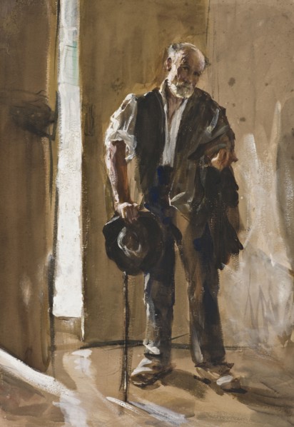 Spanish Beggar, 1882. Creator: Ernst Josephson.