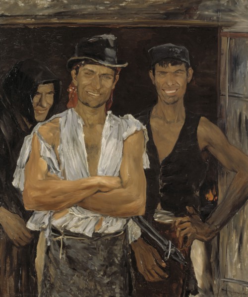 Spanish Smiths, 1881. Creator: Ernst Josephson.