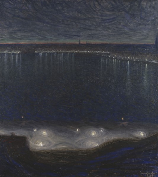 Riddarfjärden, Stockholm, 1898. Creator: Eugène Jansson.