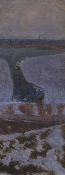 Riddarfjärden. A Stockholm Study, 1898. Creator: Eugène Jansson.