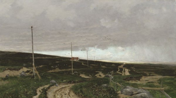 On the coast. Motif from Jaeren, Norway, 1879. Creator: Frits Thaulow.
