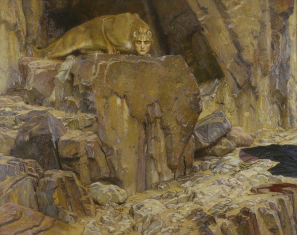 The Sphinx, 1887. Creator: Georg von Rosen.