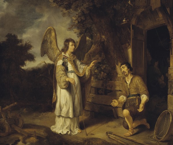 The Angel and Gideon, 1640. Creator: Gerbrand van den Eeckhout.