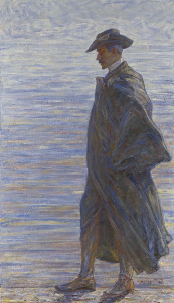 The Poet. Verner von Heidenstam, Author, 1911. Creator: Johan Axel Gustav Acke.