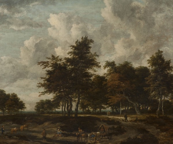 Road through a Grove. Creator: Jacob van Ruisdael.