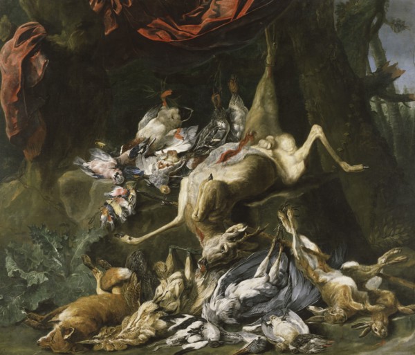 Still Life of Abundant Game. Creator: Jan Fyt.