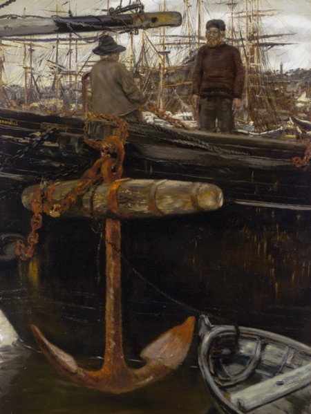 Sailors from the North, c1900s. Creator: Jean-François Raffaëlli.