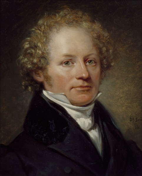 Per Daniel Amadeus Atterbom, 1790-1855, 1831. Creator: Johan Gustaf Sandberg.